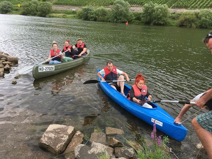 Kanotocht-reil-moezel Kanotocht op de moezel