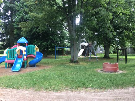 Speelplaats-voor-kinderen-irmenach Speelplaats Irmenach met dias, Klimrek en nog veel meer